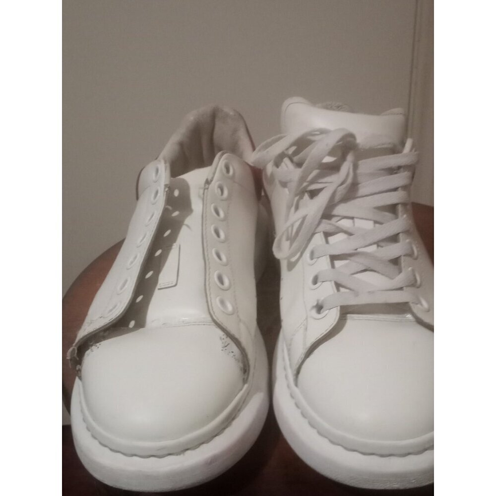 Women ALEXANDER MCQUEEN Elgar U Oversized Leather Lace-up Sneakers, Size 42 (11) - Picture 5 of 12